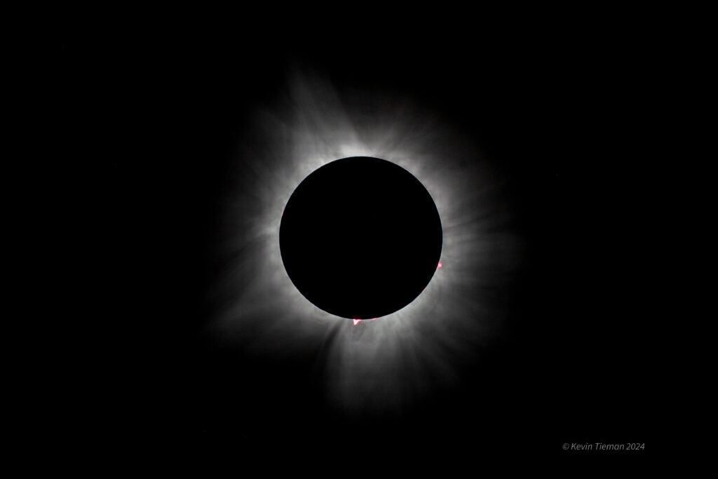 Eclipse at totality